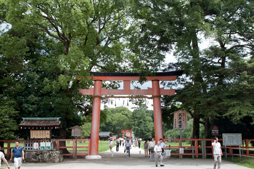 上賀茂神社 - 一ノ鳥居