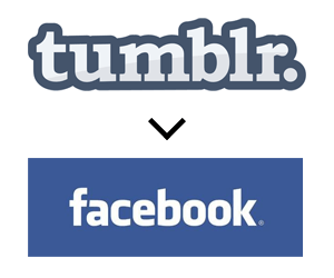 tumblrからfacebookへ