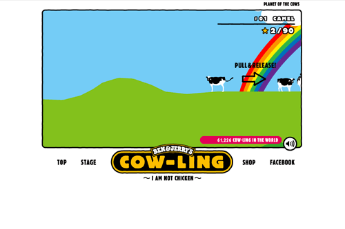 BEN & JERRY'S COW-LING BEN & JERRY'S COW-LING