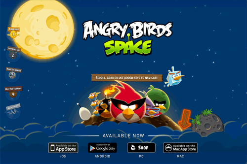 Angry Birds Space: Out now on iOS, Android, MAC and PC.