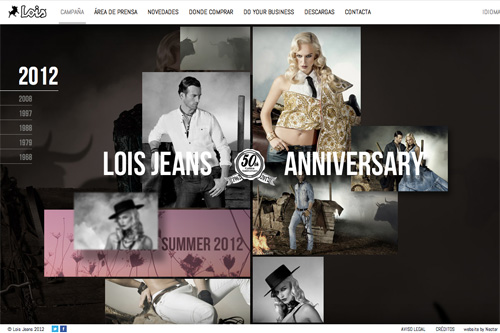 Lois Jeans 50th Anniversary | Spring Summer 2012