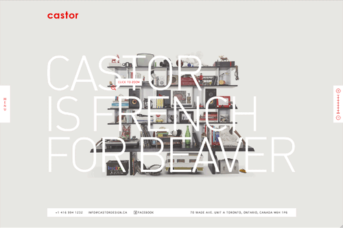 CASTOR IS A MULTIDISCIPLINARY DESIGN STUDIO