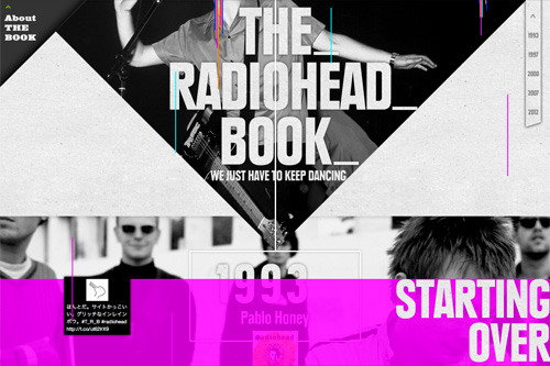 The RADIOHEAD BOOK - Special Site : Marble Books