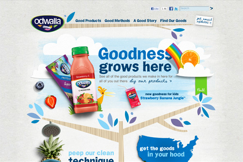 Enjoy the Pure Goodness of Odwalla Fresh Smoothies, Fruit Juices, Protein & Granola Bars