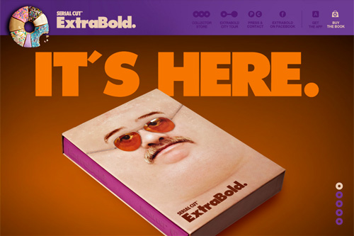 ExtraBold. | It's here | Serial Cut™