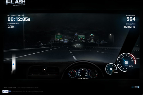 Flash - Driving Game