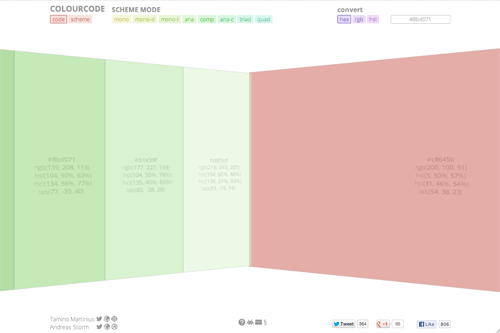 Colourco.de - find your colour scheme