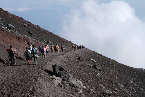 富士山 須走・吉田口下山ルート 富士山 須走・吉田口下山ルート