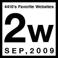 4410's Favorite Websites 1st Week.09,2009