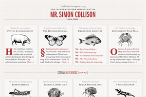 Simon Collison | Colly | The Celebrated Miscellany