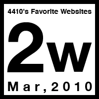 4410’s Favorite Websites 2nd Week.03,2010