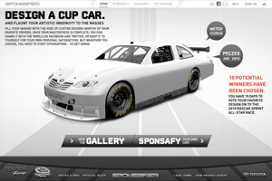 Toyota Racing's Sponsafy Your Ride Contest