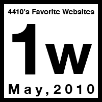 4410’s Favorite Websites 1st Week.05,2010