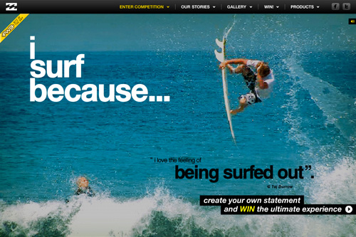 I Surf Because - Billabong