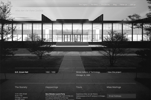 Mies van der Rohe Society Mies van der Rohe Society