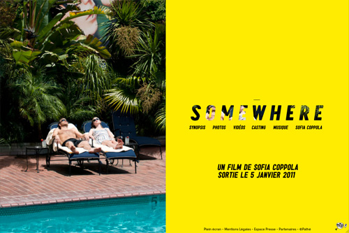 Somewhere: le film - Accueil