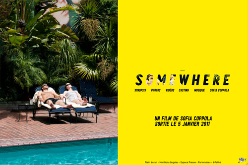 Somewhere: le film - Accueil