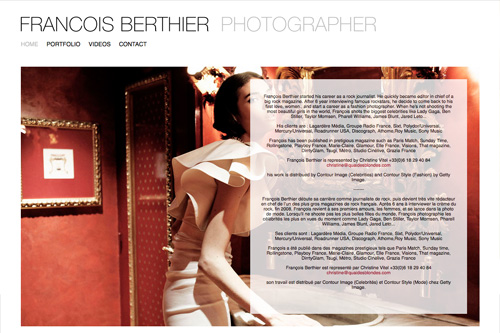 Francois Berthier Photographer