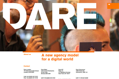 Dare | this is dare | a new agency model for a digital world Dare | this is dare | a new agency model for a digital world