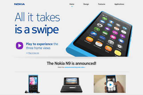 Home | Experience Nokia N9 – All it takes is a swipe