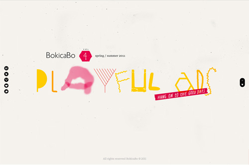 okicaBo new collection - "Playful ads, hang on the good days" - Spring / Summer 2011