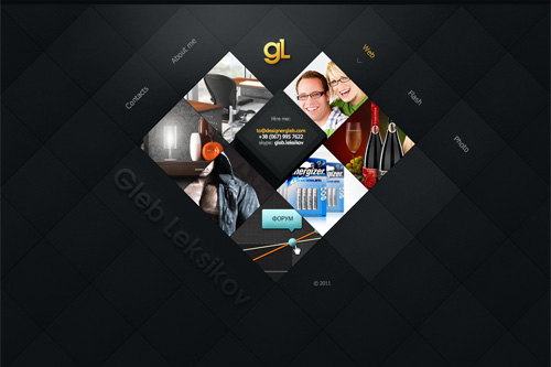 Designer Gleb / Graphic&Web Designer Gleb Leksikov / Web