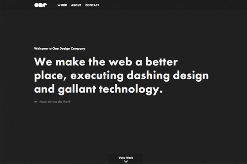 One Design Company - Chicago Web Design