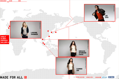 UNIQLO GLOBAL PORTRAIT GALLERY UNIQLO GLOBAL PORTRAIT GALLERY