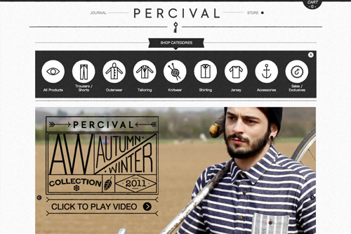 Percival Clothing | Welcome