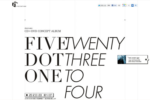 TWENTY THREE TO FOUR | FIVE DOT ONE