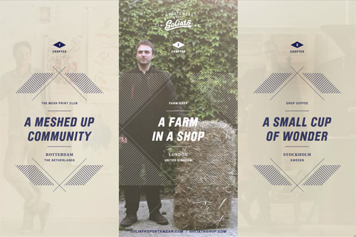Attention to detail — Goliath Sportswear