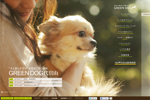 犬と暮らす”喜び”を発見できる場所 GREEN DOG 代官山 犬と暮らす”喜び”を発見できる場所 GREEN DOG 代官山